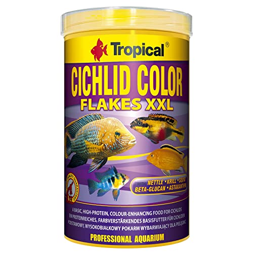 Tropical Cichlid Color Flakes XXL, 1er Pack (1 x 1 l)